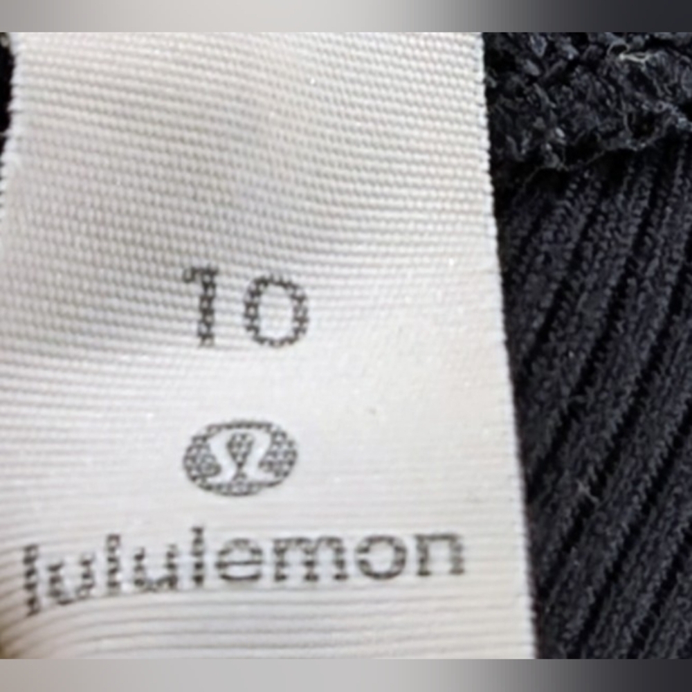 Lululemon • Dance Studio Mid Rise Cropped Pant Black Size 10 - Picture 7 of 7